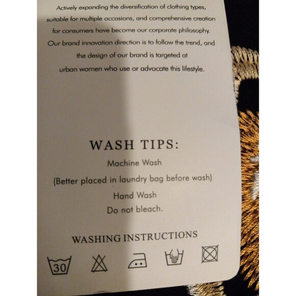 Kirundo Womens Embroidered Floral Leopard Ruffled‎ Cap Sleeve Soft  Dress Size M - Picture 3 of 8